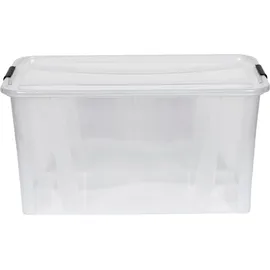 Kreher Master Box Aufbewahrungsbox 80 l 1-tlg. transparent