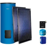 Buderus Logaplus S69 Flachkollektor 4,0 kW inkl. SM300B-C Speicher 4,74 m2