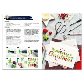 LINGEN I Love Christmas Lettering Adventskalenderbuch