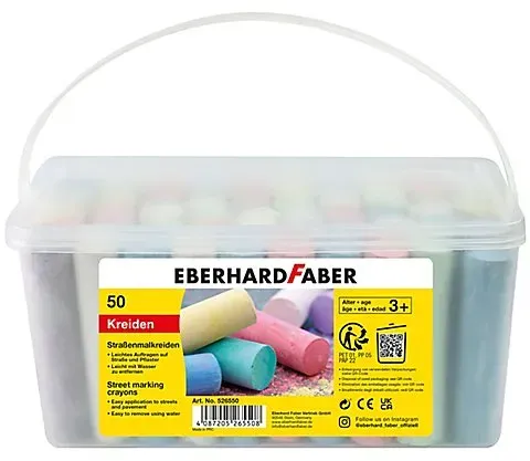Straßenmalkreiden, 50 Stück