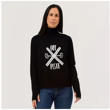 KRIMSON KLOVER Strickpullover Off-Piste Turtleneck in black | Gr.: M