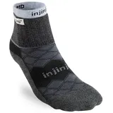 injinji Herren Liner+Runner Mini-Crew schwarz