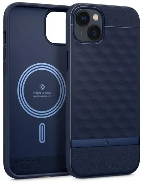 Caseology Parallax Mag Case with MagSafe for iPhone 14 Plus - Navy