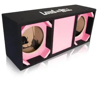Loud as Hell 2x8 inch Pro Pink 8 inch luidsprekerbehuizing