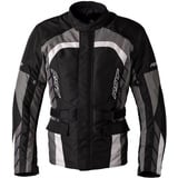 RST Alpha 5, Textiljacke wasserdicht - Schwarz/Grau/Weiß - XL