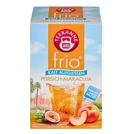 Teekanne Frio Pfirsich-Maracuja Früchtetee 18x2,5 g