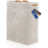 Lycce Wäschekorb Cord – Nischenwäschekorb platzsparend & praktisch waschbare