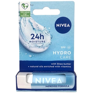NIVEA Hydro Care Lippenbalsam Lip Balm SPF15 with Organic Jojoba oil