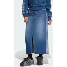 adidas Jeansrock Bleistiftrock Blau 34