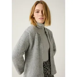 More & More Strickjacke grau 46