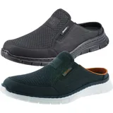 Rieker Clogs Blau 44