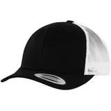 Flexfit Retro Trucker Baseballkappe blk/wht one Size