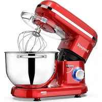 Küchenmaschine Knetmaschine 6.2QT Elektrischer Mixer Rot