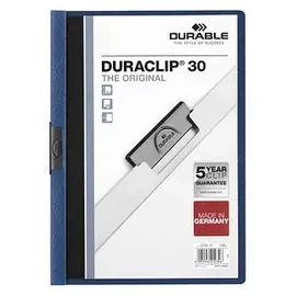 Durable Schnellhefter Duraclip A4 dunkelblau 25 St.