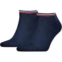 Tommy Hilfiger TH UNI TJ SNEAKER 2P ICONIC Sneakersocken Blau 43-46