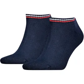 Tommy Hilfiger TH UNI TJ SNEAKER 2P ICONIC Sneakersocken Blau 43-46