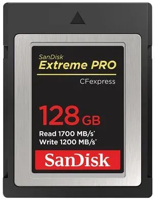 SanDisk Extreme PRO CFexpress Type B - Retourenware - 128 GB