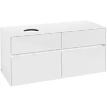 Villeroy & Boch Collaro Waschbeckenunterschrank C04200DH 160 x 55 cm Glossy White