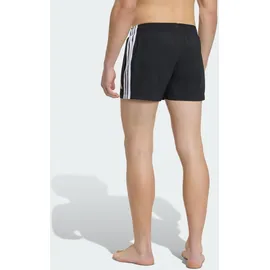 adidas 3-Streifen Badeshorts Black/White S