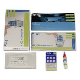 ACE Kit X 100338 Drogentest-Kit Urintest, Wischtest Prüfbare Drogen=Amphetamine, MDMA, Methamphetam