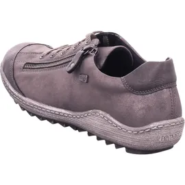 REMONTE Schnürschuh, in Metallic-Optik