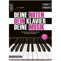 Artist Ahead Deine Noten, Dein Klavier, Deine Musik - Tatjana Davidoff - Notenbuch