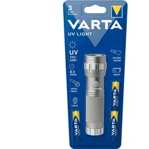 Varta UV-Taschenlampe mit 3xAAA Batterien 15638101421