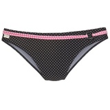 Buffalo Bikini-Hose Damen rosa-schwarz, Gr.32