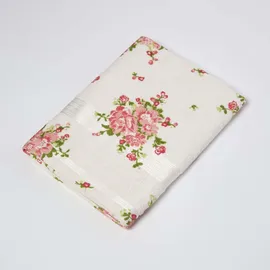 Homescapes Frottee Duschtuch 100 x 150 cm Creme