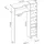 vente-unique Kleiderschrank Kleiderschranksystem - B. 164/234 cm - Eichefarben & Anthrazit - DORIAN