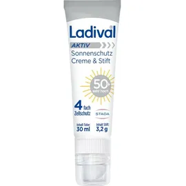 STADA Ladival Aktiv Sonnenschutz Creme & Stift LSF 50+