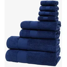 Wolkenfeld Handtuchset 8-tlg. blau