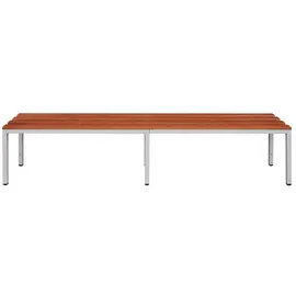 ADB Sitzbank 200 x 42 x 40 cm buche lackiert / anthrazitgrau