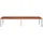 ADB Sitzbank 200 x 42 x 40 cm buche lackiert / anthrazitgrau