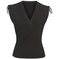 LASCANA Stricktop Schwarz 40/42