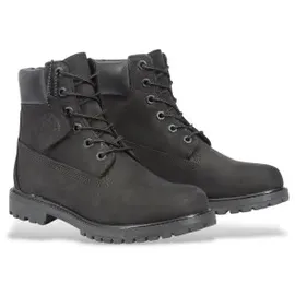 Timberland Premium 6-Inch Wide Fit black nubuck 36