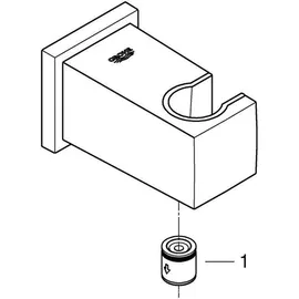 Grohe Euphoria Cube Wandanschlussbogen