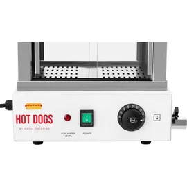 Royal Catering Hot Dog Steamer 100 Würstchen 25 Brötchen 1.000 W Erhitzer