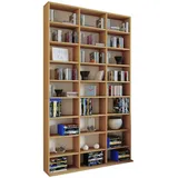 VCM my home Bücherregal Megosa Maxi buche 102,0 x 23,0 x 180,0 cm