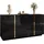 lookway SIDEBOARD MIT SCHUBLADEN ONYX HOCHGLANZ 158 CM PUSH OPEN