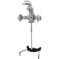 Trockenhaube Haartrockner Haartrockenhaube Haarpflege mit Ständer Friseursalon Infrarotstrahler Salon Schönheit - Weiß