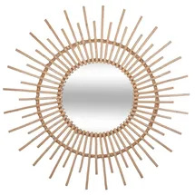 ATMOSPHERA CREATEUR D'INTERIEUR Spiegel Soleil 76 x 76 cm Beige