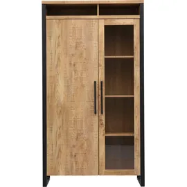 omg design Vitrine Carriba 104 x 45 x 190 cm Beige