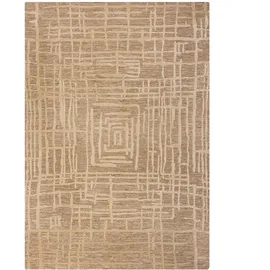 KADIMA DESIGN Teppich geometrisch Senfgelb 200 x 300 cm - ARLEN Kadima Design