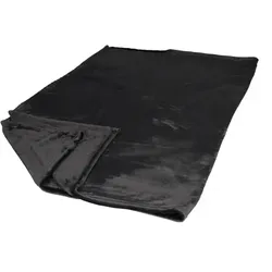 Premium Kuscheldecke Flannel anthrazit 130x180cm