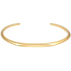Elli PREMIUM Armreif Offen Verstellbar Basic Piece 925 Silber Gold Damen 
