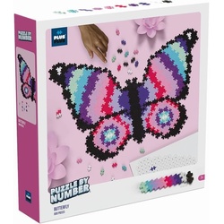 Plus-Plus - 800 Kreativ Bausteine Puzzle Schmetterling