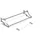 Emuca Schuhregal 105 x 22 x 100 cm grau/silber