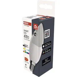 EMOS GoSmart Candle, E14 4,8W 40W 470lm RGB dimmbar, WiFi