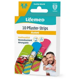 Lifemed Kinderpflaster Autos 60 x 17 mm 10 St.